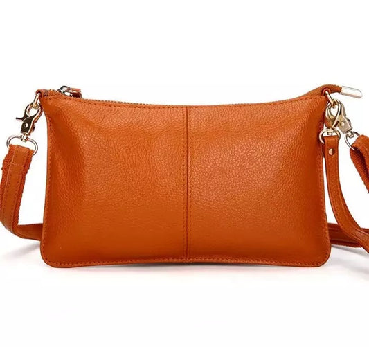 "Gianna" Wristlet/Crossbody - Camel