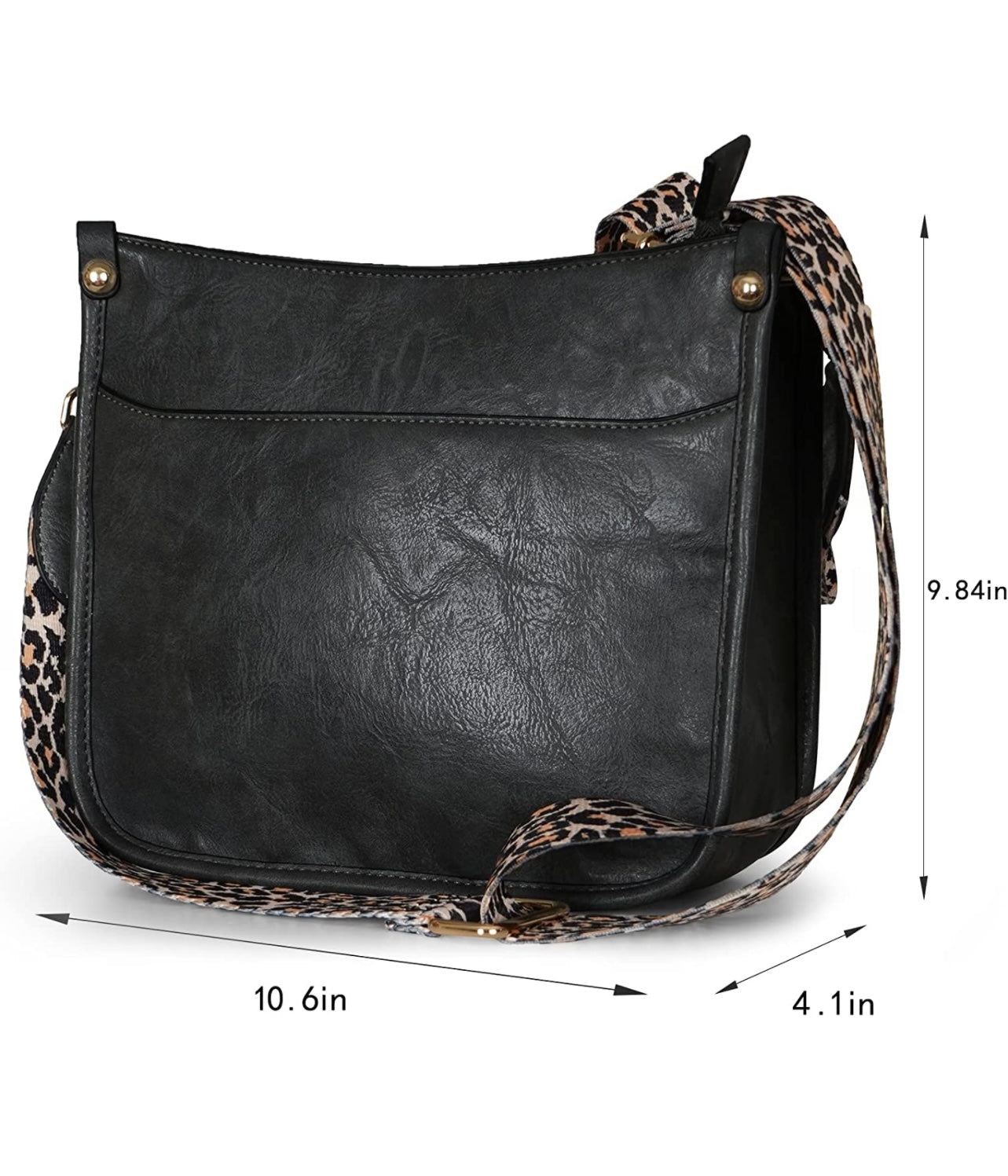 "Jillian" Premium Vegan Leather Crossbody Handbag