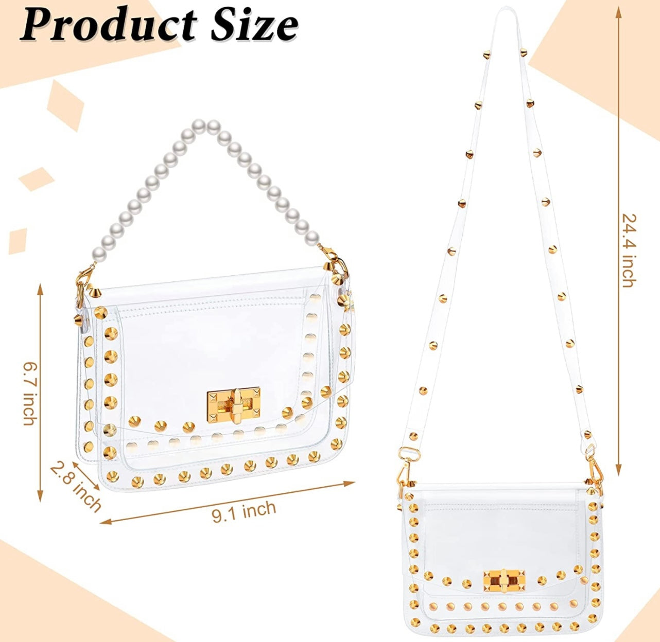 Clear Stadium/Concert Bag